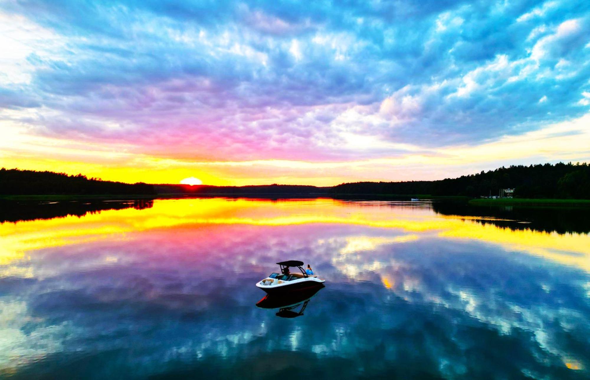Lake Apart Ostroda - Widok, Przy Plazy, Aquapark, Parking Podziemny, Winda, Netflix Buitenkant foto